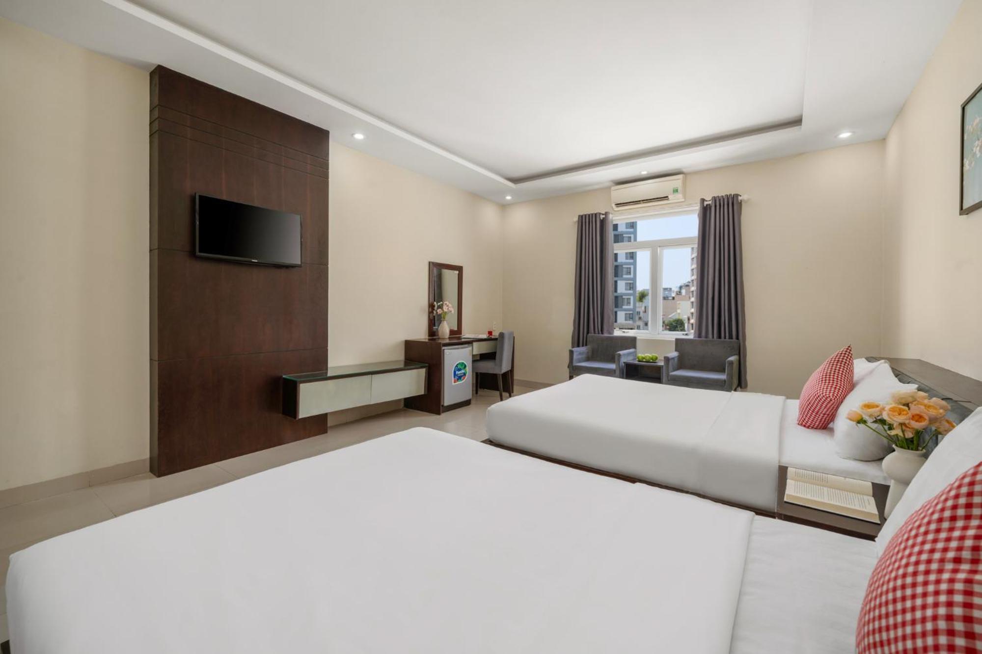 Hanoi Blue Beach Hotel Дананг Экстерьер фото
